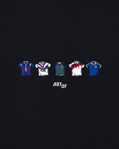T-Shirt: Scotland Printed Classics Black