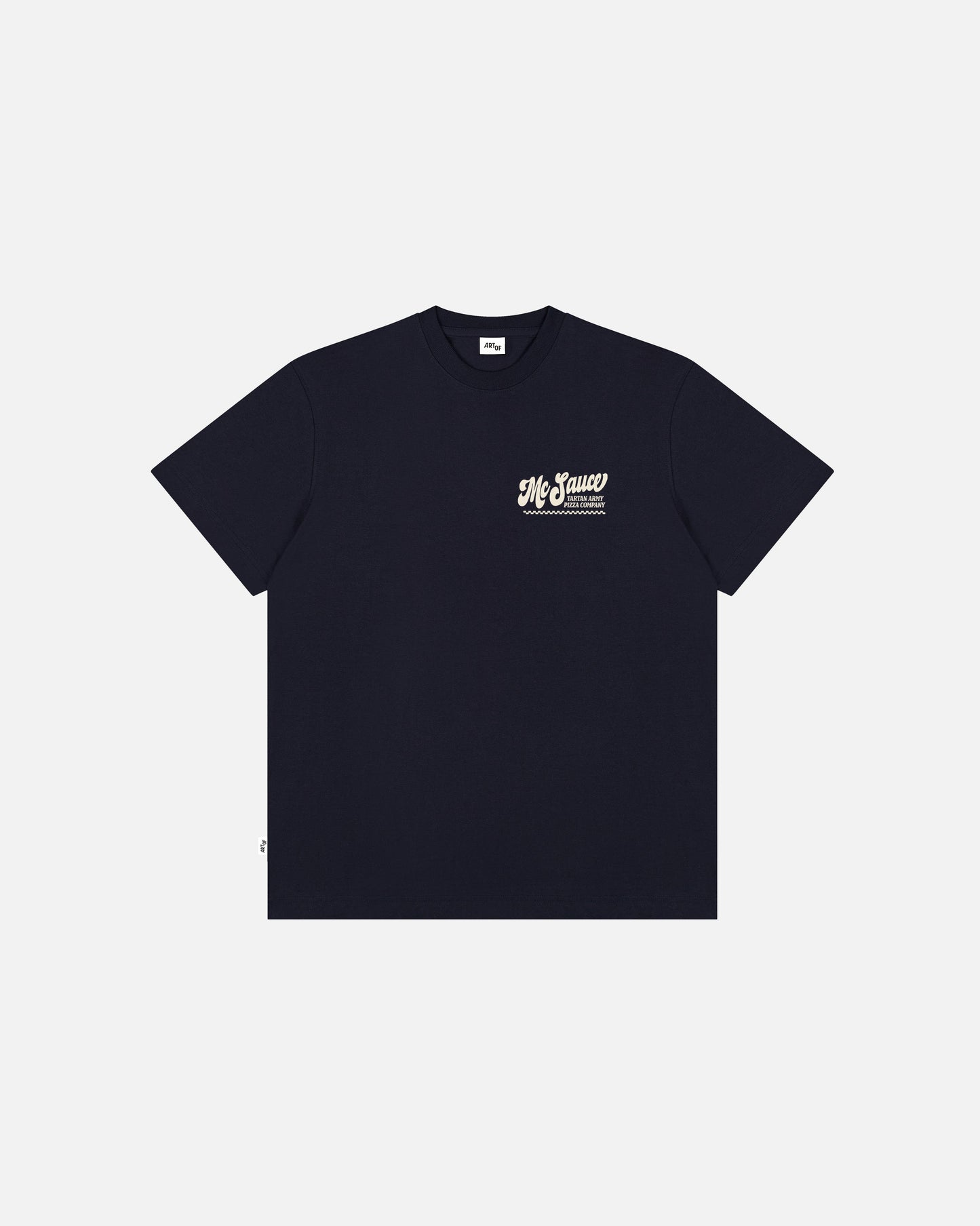 T-Shirt: McSauce Pizza Co Navy