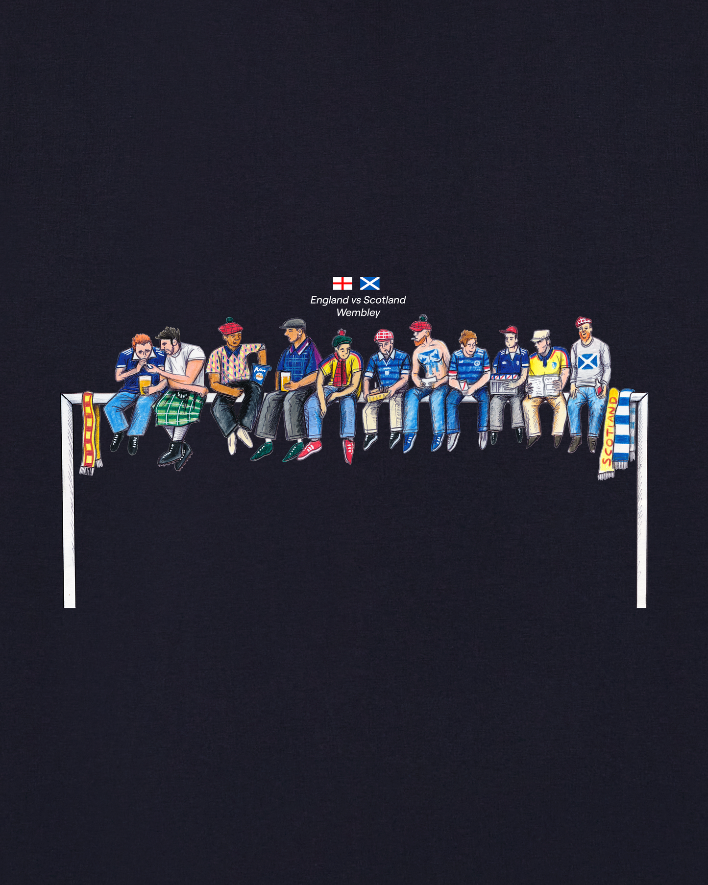 T-Shirt: Tartan Invasion